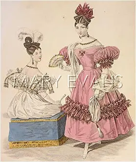 Thibet: COSTUME LA MODE 1833