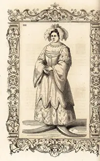 Lapps: Costume of a Laplander bride (now Finland), 16th century