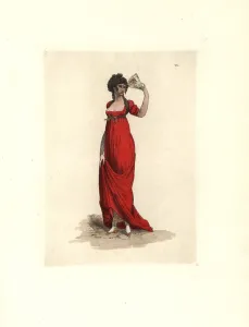 Low Cut: Costume of a lower-class merveilleuse