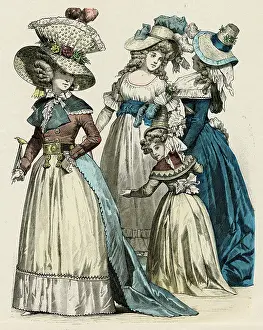 Directoire: COSTUME: LUNARDI HAT 1787 - 1792