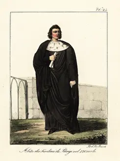 Lorenzo Bianchi: Costume of a mayor of Paris, 14th century