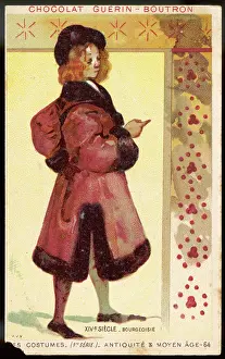 Bourg: Costume - Men - Bourg 14th century