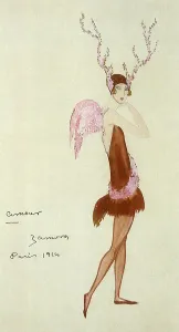 Moulin: Costume for the Moulin Rouge