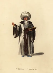 Regency Era: Costume of a Mufti or religious chief