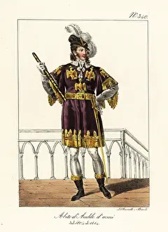 Plumed Cap: Costume of a Napoleonic Herald of Arms
