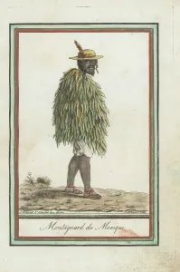 Noble Savage: Costume of a nomadic highlander of ancient Mexico