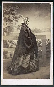 Fringed: COSTUME / PHOTO 1860S