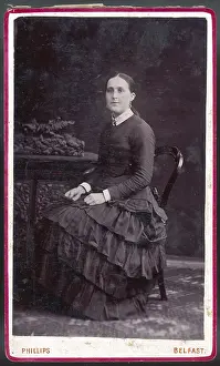 Ponytail: COSTUME PHOTO - circa 1880
