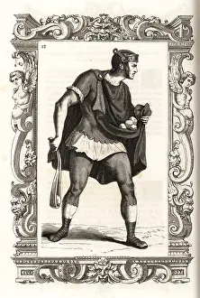 Slinger: Costume of a Roman slinger