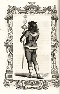 Costume of a Roman standard bearer