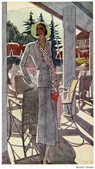 Fold: COSTUME BY ROUFF 1931