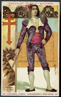 Cummerbund: Costume - Spanish - 18th century
