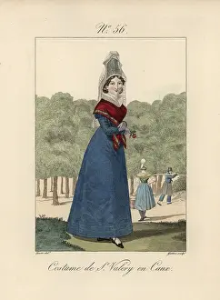 Caux: Costume of St Valery en Caux