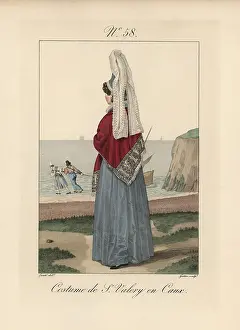 Caux: Costume of St Valery en Caux