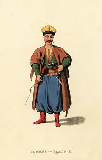 Octavian Dalvimart: Costume of a Tartar or Tatar man
