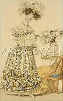 Ferronniere: COSTUME/WOMEN 1829