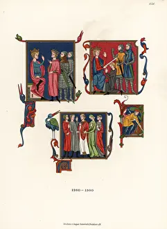 Hohenberg: Costumes of the 13th century