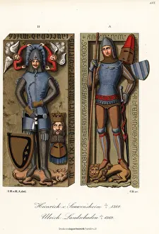 Quilted: Costumes of 14th century German knights