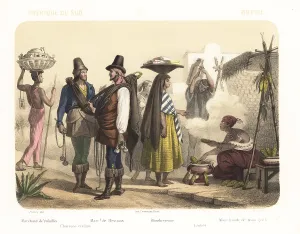 Slave Trade: Costumes of Brazil, 1858