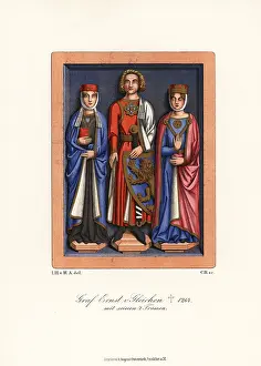 Hefner: Costumes of Count Ernst IV von Gleichen and his wives