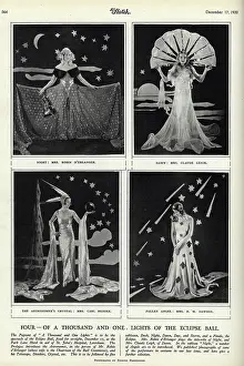 Derlanger: Four costumes for the Eclipse Ball