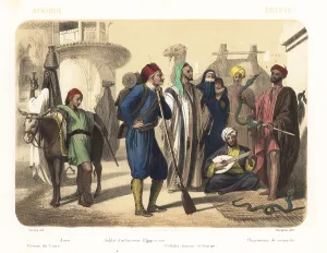 Leonie Bedelet: Costumes of Egypt, 1858