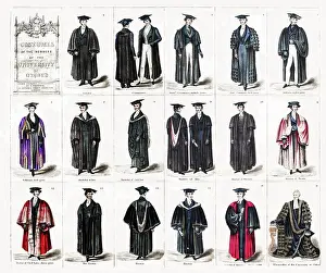 Gowns: Costumes of the Members of the University of Oxford