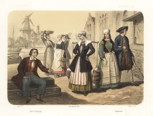 Leonie Bedelet: Costumes of the Netherlands, 1858