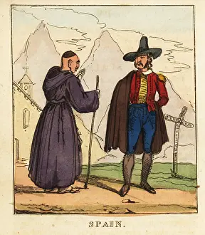 Gaiters: Costumes of Spain, 19th century