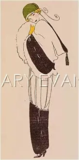 Tasselled: COSY FUR/STRIMPL 1913