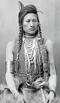 Hide: Cotsiogo, Eastern Shoshone Artist
