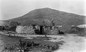 Barra: Cottage at Barra, Outer Hebrides, Scotland