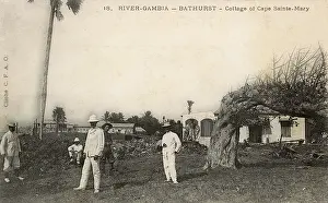 Gambian: Cottage, Cape Saint Mary, Bathurst, Gambia, West Africa