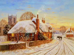 The Kevin Walsh Nostalgia Collection: Cottage and church