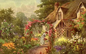 Roofed: Cottage and Flower Garden