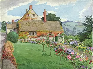 A Cottage Garden in the Cotswolds