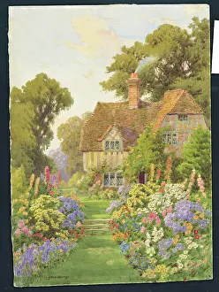 Walford: Cottage & Garden Scene