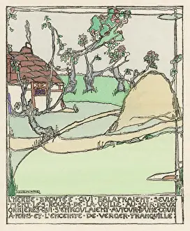 Jessie M King: COTTAGE/KIPLING