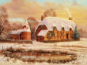 Oast: Cottage and oast house
