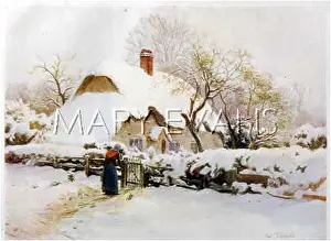 Snowscapes: COTTAGE IN THE SNOW 1904