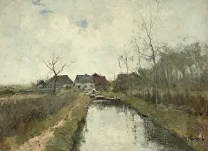 Reclamation: Cottages near a Ditch