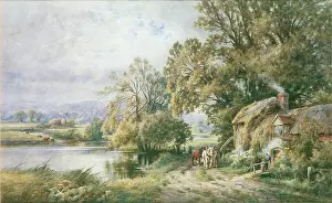 Kinnaird: Cottages by the Thames