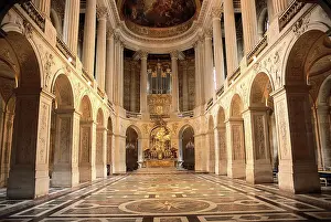 Absolutists: COTTE, Robert de. Palace of Versailles. Chapel