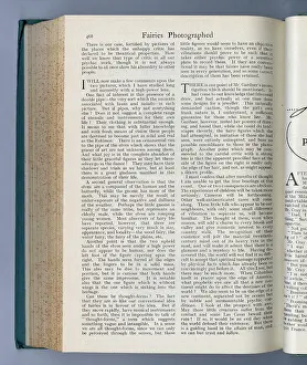 Fake: Cottingley fairies article, Conan Doyle in The Strand