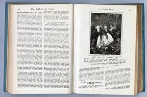 Conan: Cottingley fairies article, Conan Doyle in The Strand