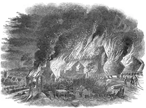 Cottle: Cottle's Farm set ablaze