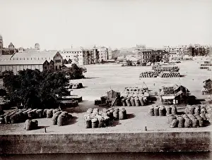 Mumbai: Cotton Green from Grant's Buildings, Bombay, Mumbai, India