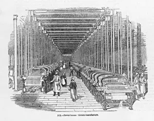 Looms: Cotton Mill Interior