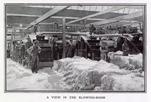 Cotton Mill in Merseyside 1908