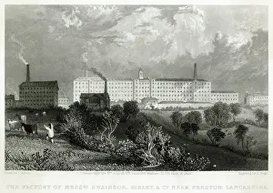 Birley: Cotton mill in Preston, 1835
